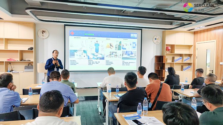 广东省工业和信息化厅2025 
年高端装备制造产业集群培育专题研修班一行到访深圳市兴业卓辉实业有限公司开展参观学习活动