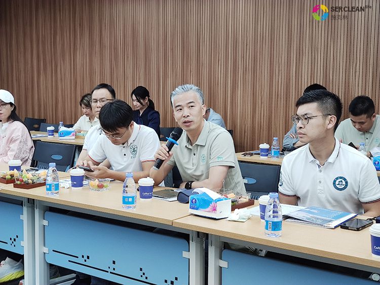 兴业卓辉领导与暨南大学知行团进行深入讨论与交流